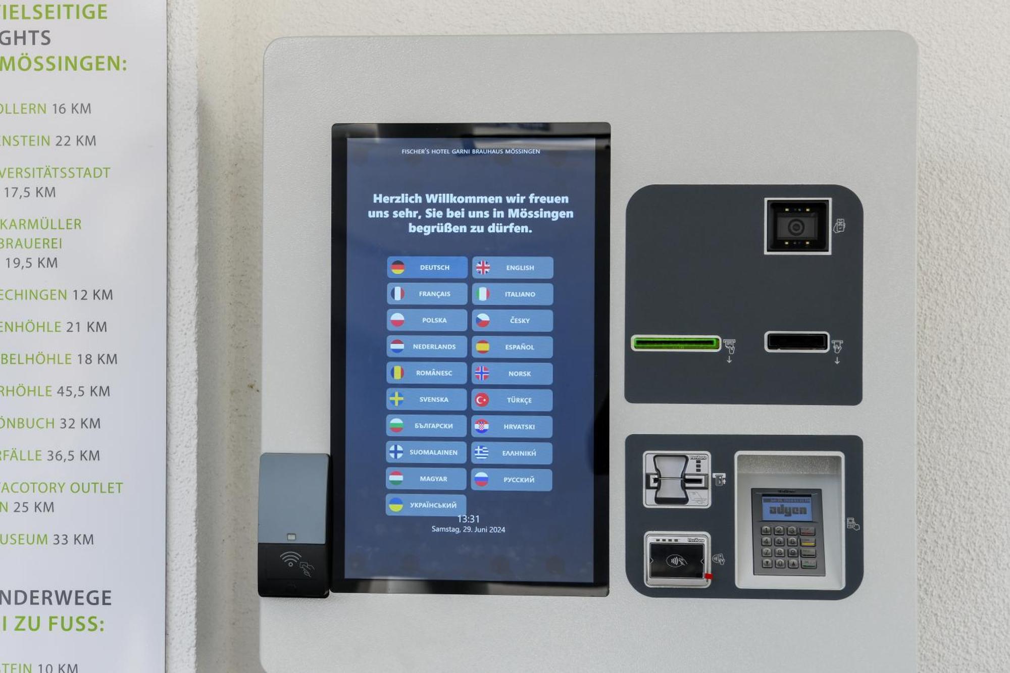 Fischer'S Hotel Brauhaus 24H Self Check In Mössingen Extérieur photo
